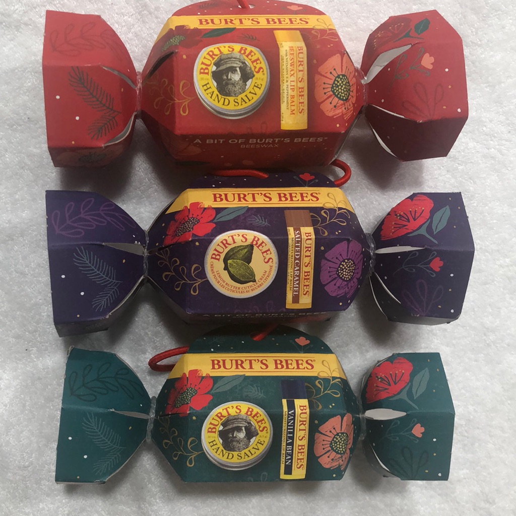 Brand New Burts Bees Lip Balm And Hand Salve